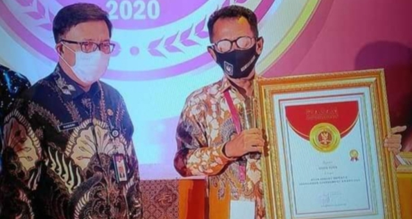 Kota Bima Salah Satu Kota sangat Innovatif di Indonesia, Terobosan HML Hingga mendapat Penghargaan Mendagri
