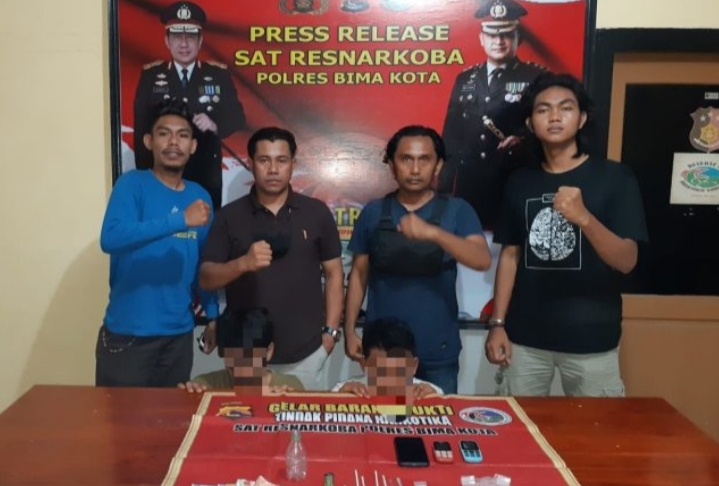 Dua Warga Melayu di Tangkap Polisi, Upaya Serius Polres Bima Kota Berantas Narkoba