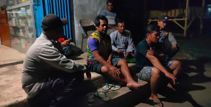 Polsek Sanggar Intensifkan Patroli Dialogis Malam Hari, Ciptakan Kondusifitas Wilayah