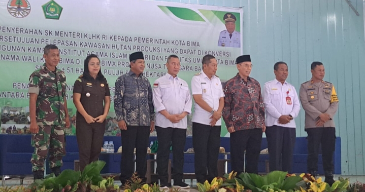 Lahan Kampus IAIN Bima Sudah Terbit, Walikota HM Rum Tindaklanjuti Misi Besar HML